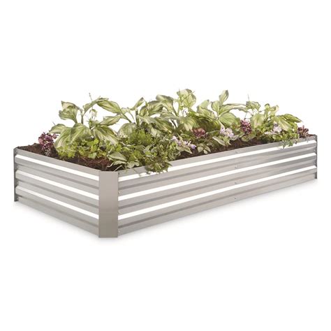 steel large planter box|large galvanized steel planter box.